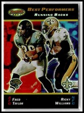 2000 Bowman's Best #99 Fred Taylor / Ricky Williams