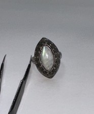 Vintage 925 Sterling Silver Moonstone Ring