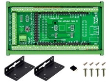 Terminal Block Adapter Module For Arduino GIGA R1 WiFi DIN Rail Screw Mount