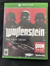 Wolfenstein: The New Order (Microsoft Xbox One, 2014) Free Shipping!!! ￼￼