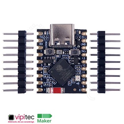 ESP32-S3 Super Mini  USB-C Board  240 MHz Dual Core  WiFi  Bluetooth 5  4MB
