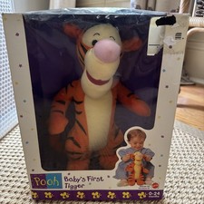 RARE NEW SEALED FISHER PRICE WINNIE THE POOH BABY'S FIRST FRIEND "TIGGER" PLUSH