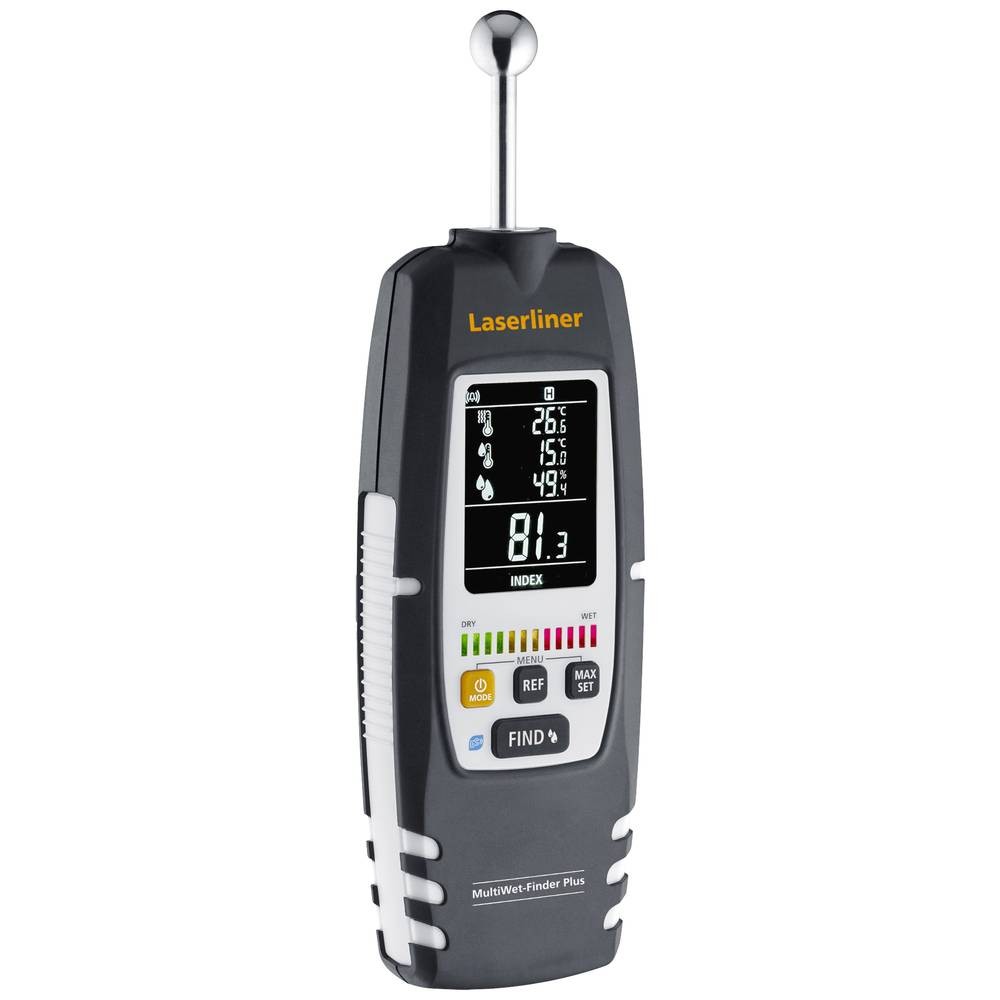 Humidimètre pour matériaux Laserliner MultiWet-Finder Plus contre l'humidité