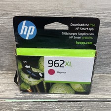 NEW Genuine HP 962XL Magenta Printer Ink Cartridge 3JA01AN OEM Exp 12/2025