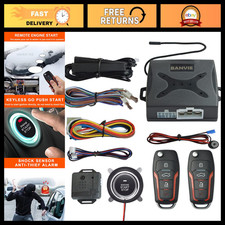 Push To Start Ignition Kit - Pke Keyless Entry Car Alarm System With Remote Star Push To Start Ignition Kit - Pke Keyless Entry Car Alarm System With Remote Star