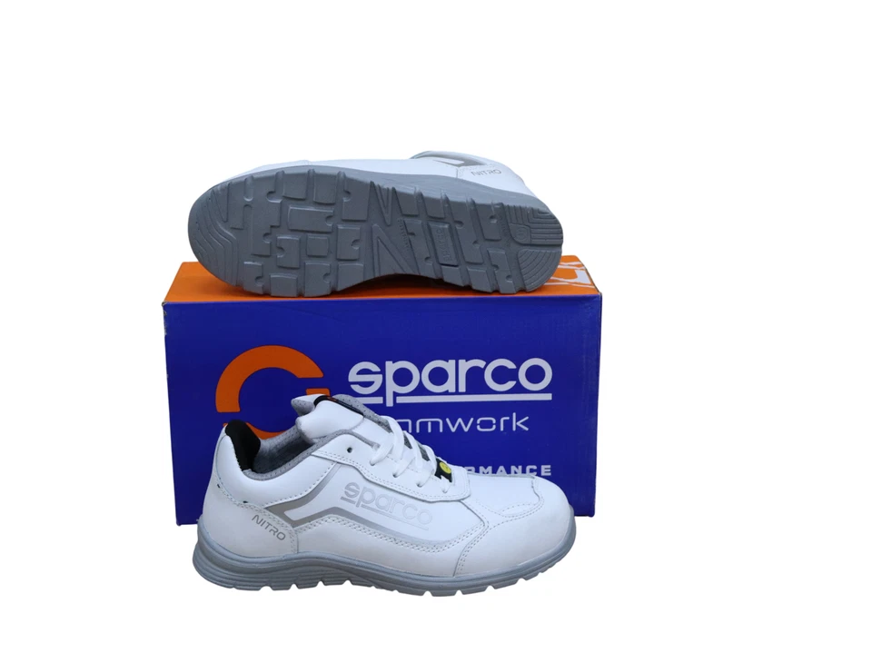 Sparco Nitro S3 White Schuhe Sicherheitsschuhe Sicherheit