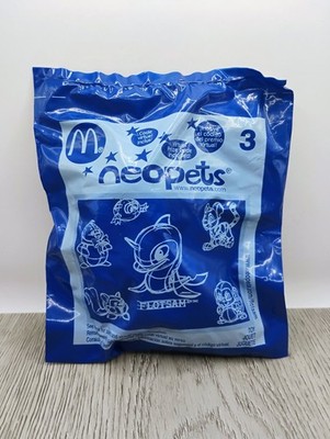 McDonald's Neopets Toy Flotsam 2005 Virtual Prize Code Included