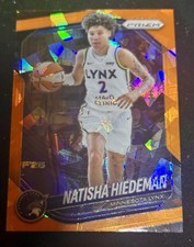 2025 Panini Prizm WNBA - Natisha Hiedeman #53 Orange Ice Prizm - Minnesota Lynx