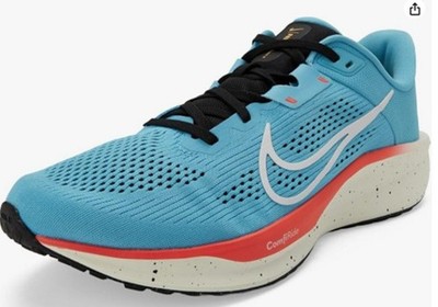 Nike Quest 6 Baltic Running Shoes Sneakers Men's 10 Blue Crimson FD6033-400