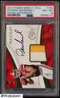 2017 Panini Immaculate #104 Patrick Mahomes II RPA RC Patch AUTO 16/99 PSA 8