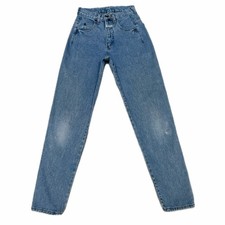      MARITH   FRAN OIS GIRBAUD Vintage 90s High-Rise Taper Jeans USA Sz 1/2