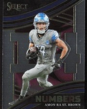 Numbers #NMB-AST Amon Ra St.Brown