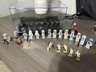 LEGO Star Wars Minifigs Bulk + Sets +  Minifig Display Case