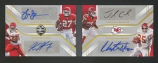 2018 PANINI CHIEFS AUTOGRAPH #ED 02/10 JAMAAL CHARLES-HUNT-LARRY JOHNSON-OKOYE