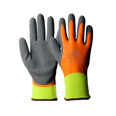 Latex Vollbeschichteter SuperFlex Thermo+ Gummi-Winterhandschuh