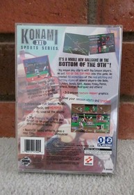 Sega Saturn Konami Bottom of the 9th - Disc, Case, Instruction Manual & Reg Card