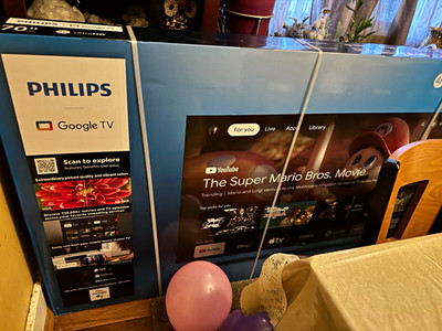 Philips 70PUL7553 70'' 4K UHD LED Google TV HDR Netflix YouTube Black