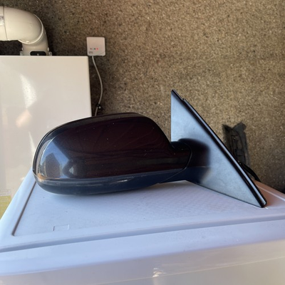#ad Audi A4 Wing mirror B8 09 12 Drivers right Electric Lava grey LZ7L Indicator GBP 32.98