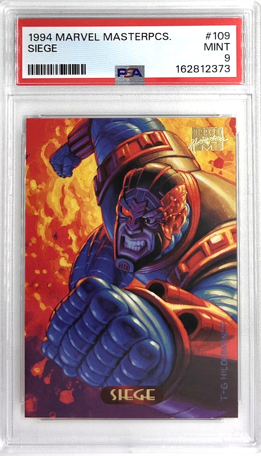 1994 Marvel Masterpieces Siege #109 PSA 9 MINT
