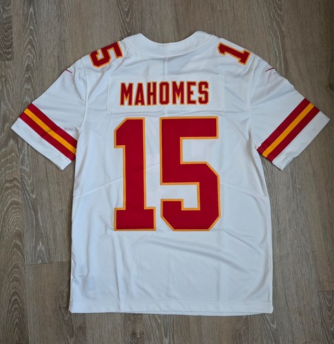 Patrick Mahomes #15 Chiefs Nike Vapor Limited Jersey Men's Medium White NWT