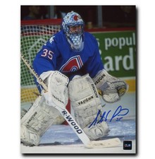 Stephane Fiset Quebec Nordiques Autographed 8x10 Photo NO TARIFFS
