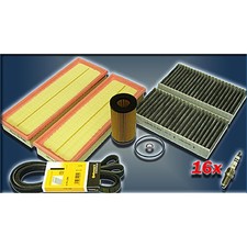 Inspektionskit Filter Satz Paket XXL Mercedes M Klasse 164 R Klasse  500 306PS