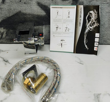 Bathroom Sink Waterfall Vessel Faucet Single Handle Basin Vanity Mixer Tap