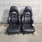99-04 Corvette C5 Sport OEM Seats With Tracks Driver Passenger Set Aa7508