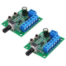 2Pcs PWM Speed Controller Brushless DC Motor Driver Board Regulator Board Govern