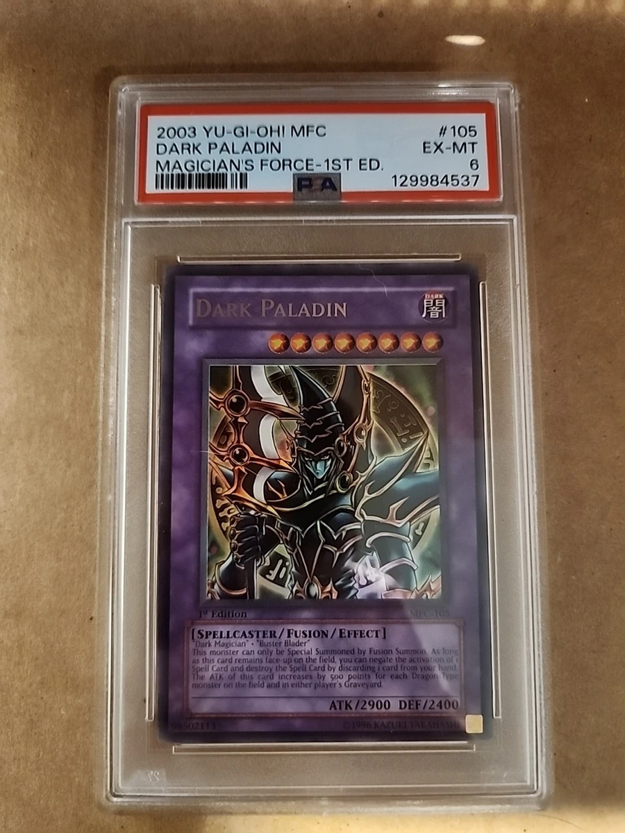 Dark Paladin Yu-Gi-Oh! TCG Professional Sports Authenticator (PSA