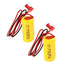 2pc Exit Lighting Battery Compatible With Lithonia ELB1210N Saft 16440
