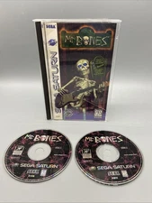 Mr. Bones (Sega Saturn, 1996) - Great Shape! w/ Reg Card, Game Tested