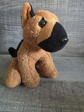 German Shepherd Dog Plush Stuffed Soft Toy 7" Sitting American Greetings G36