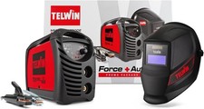 Saldatrice inverter Telwin Force 165 150 A MMA con casco automatico 230 V
