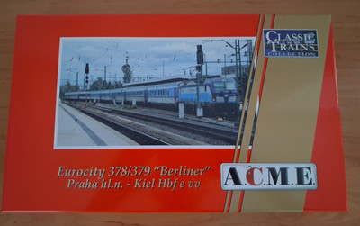 ACME 55317 3-tlg. Wagenset EC 378/379 Berliner der CD, Ep. VI, in OVP