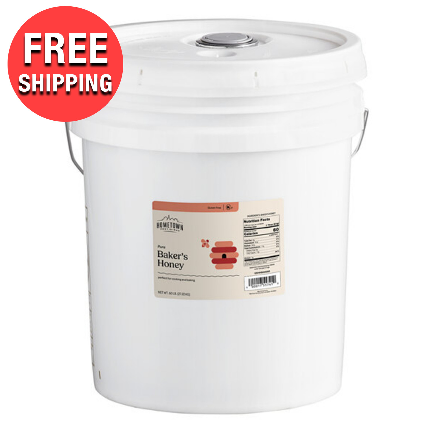 Natural High-Quality Special Honey Commercial Baking Cooking Restaurant | 60 lb.
