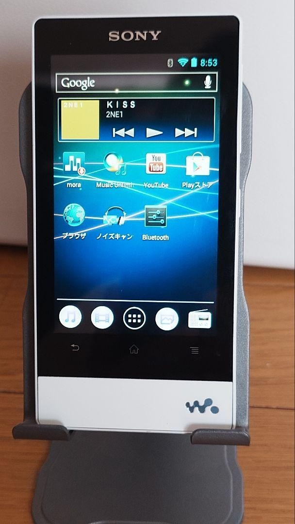 WALKMAN　SONY　NW-F806K Sony NW-F806 White Walkman F-Series Touch Panel Display Very