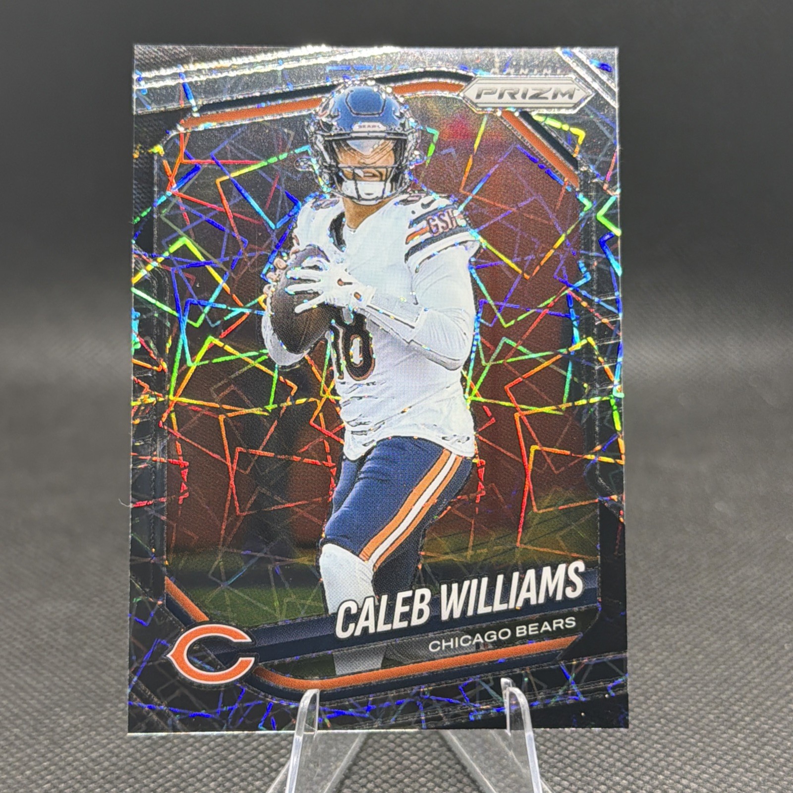 2025 Panini Prizm - Caleb Williams #124 Lazer Prizm Bears 