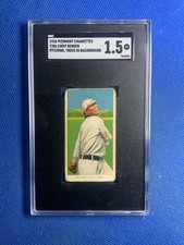 1910 piedmont cigarettes t206 Chief Bender Pitching, Trees in Background SGC 1.5