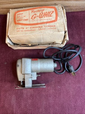 Vintage  G-WHIZ saw by Forsberg  2 BLADES  115 V  TESTED