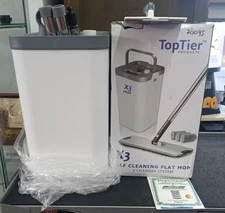 TopTier X3 Self Cleaning Flat Mop 3-Chamber System