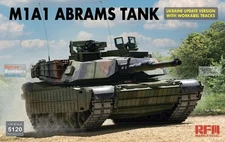 RFMRM5120 1:35 Rye Field Model M1A1 Abrams Ukraine Update with Workable Tracks