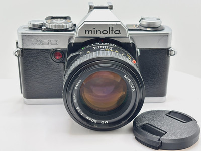 Minolta XG-9 35 mm Camera and 50 mm lens f1.4  (Film Tested )