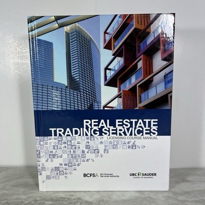 Real Estate Trading Services Licensing Course Manual Textbook UBC Sauder RECBC