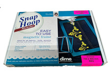 Dime snap hoop monster Bernina 150x400