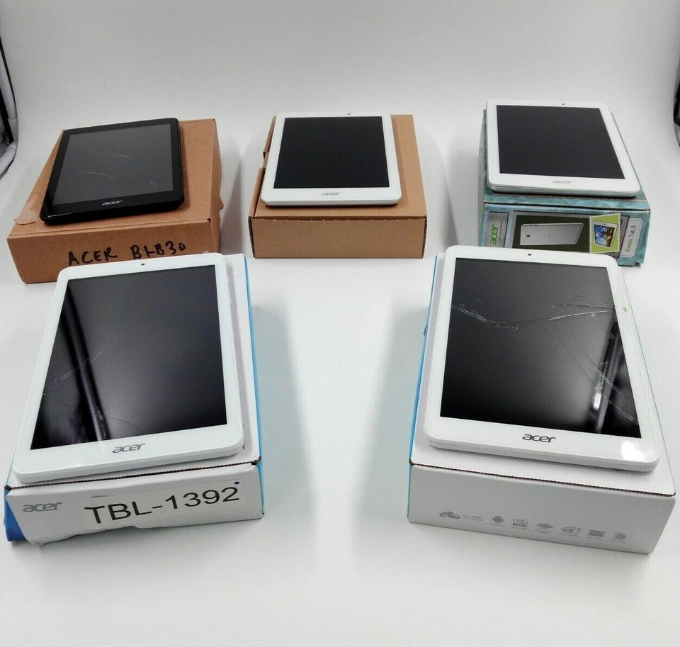 Lote 5 Tablets Acer Iconia Tab 8/One 8 16 Gb 1 Gb Ram 8" HD Wi-Fi Android PIEZAS - Imagen 3 de 4
