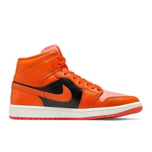 Air Jordan 1 Mid SE "Rush Orange" Sneaker Turnschuhe Damen (DM3381-600) NEU - Bild 3 von 6