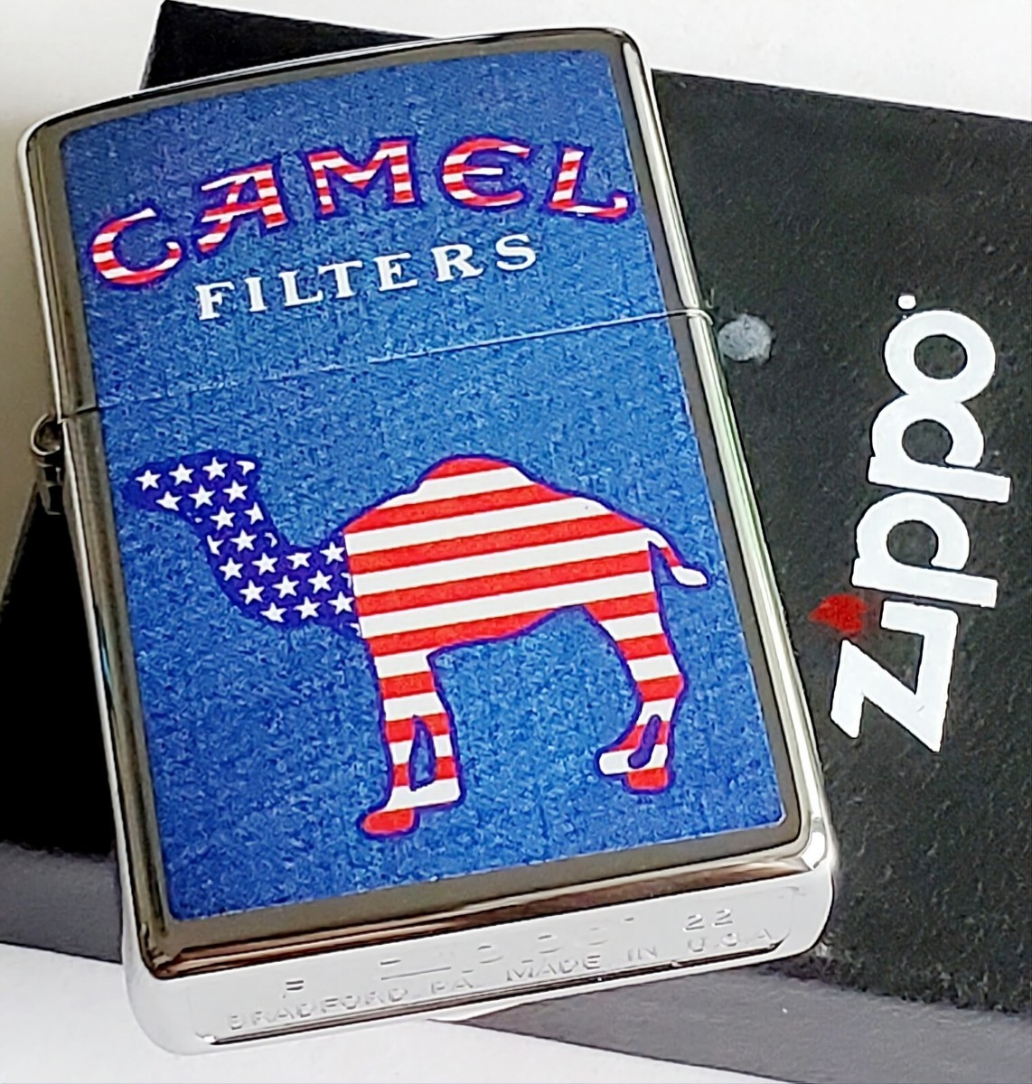 Zippo Camel Denim American Flag CZ 1037 LIMITED EDITION 50