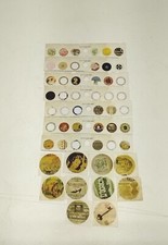 Vintage Scrapbook Sticker Lot The Paper Studio Mixed Coin Like Stickers