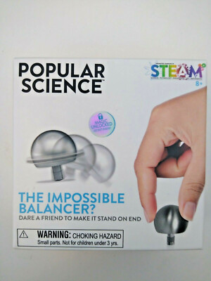 Popular Science The Impossible Balancer~New in Box~STEAM